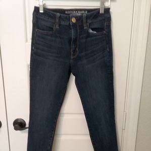 American Eagle high rise jeggings size 6